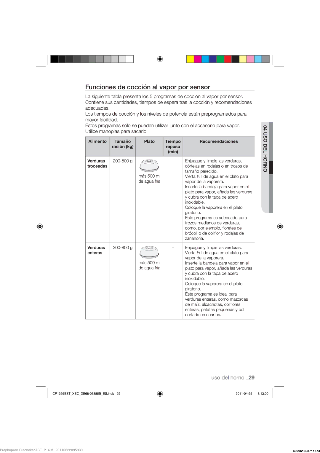 Samsung CP1395EST/XEC manual 