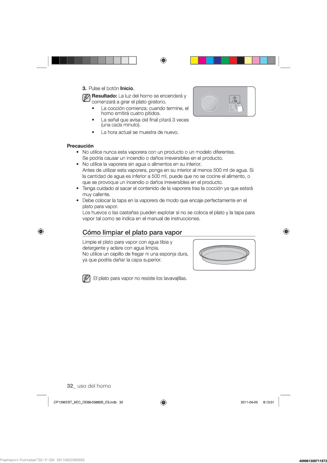 Samsung CP1395EST/XEC manual 