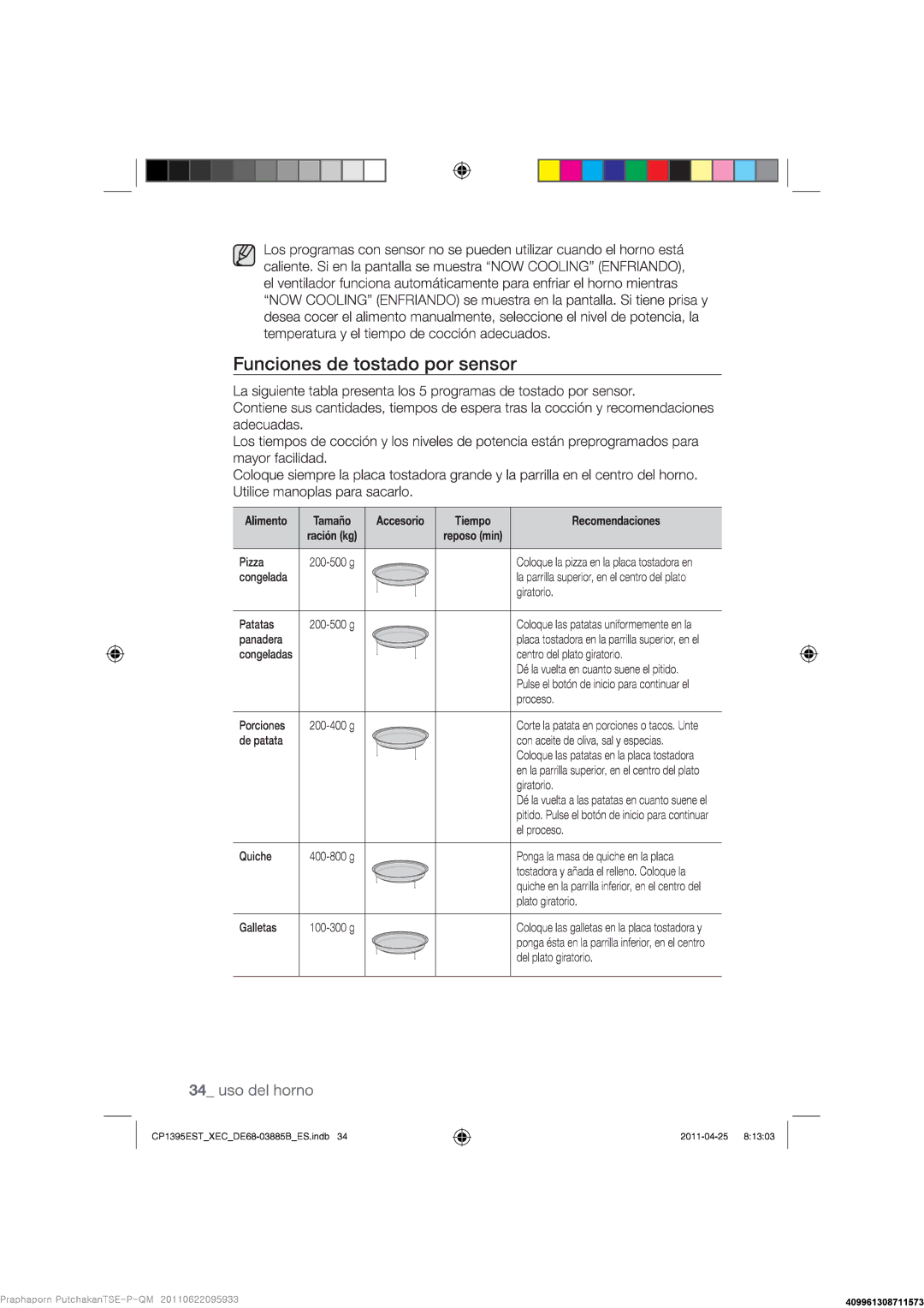 Samsung CP1395EST/XEC manual 