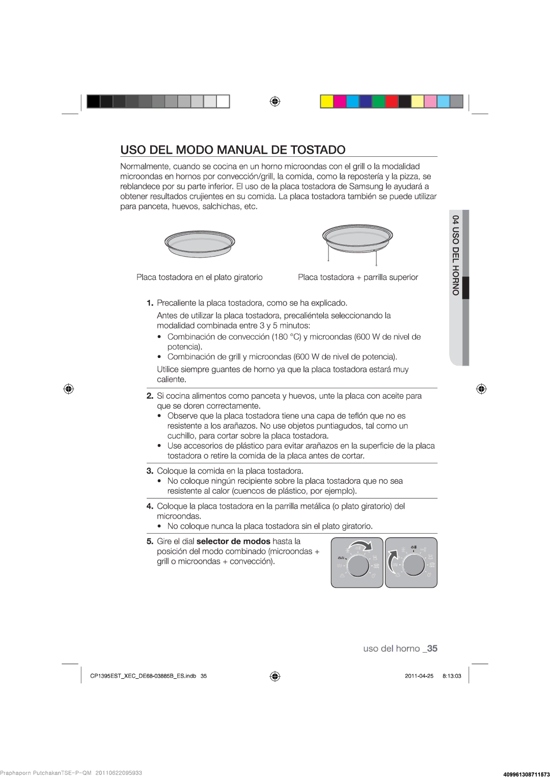 Samsung CP1395EST/XEC manual 