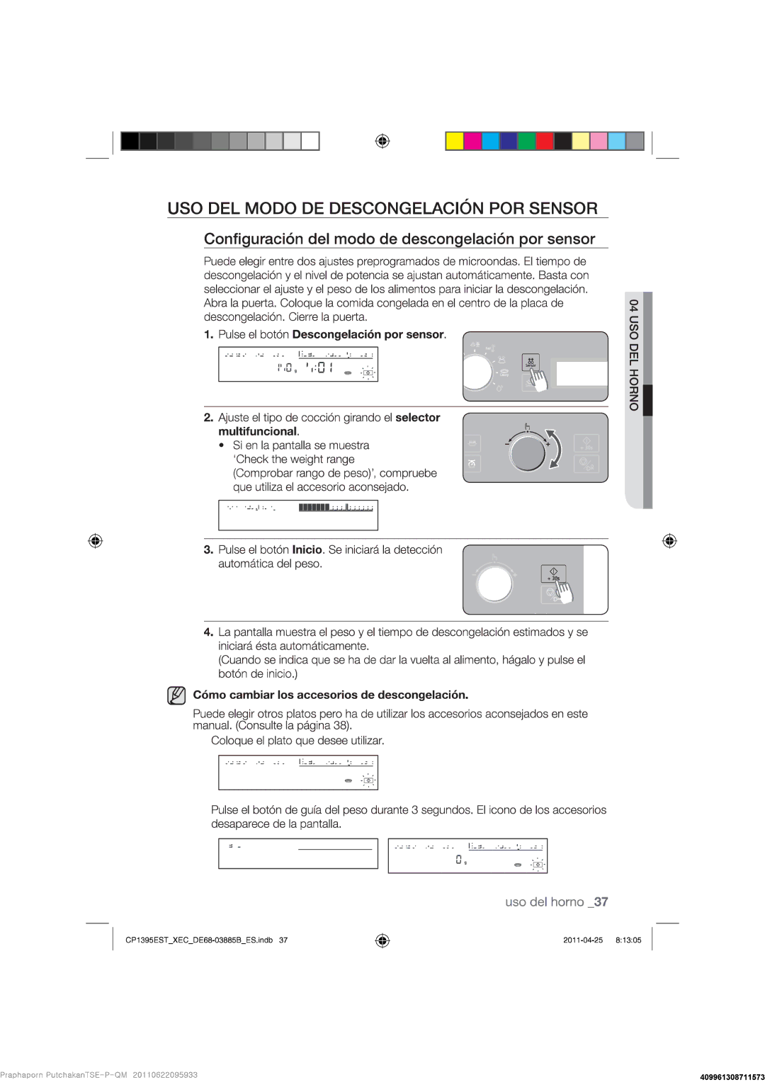 Samsung CP1395EST/XEC manual 