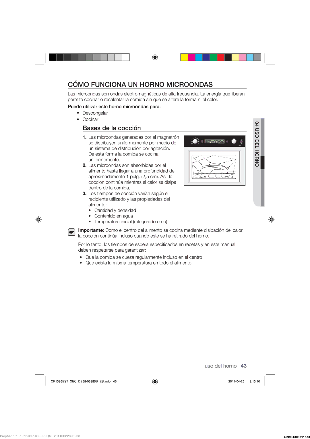 Samsung CP1395EST/XEC manual 