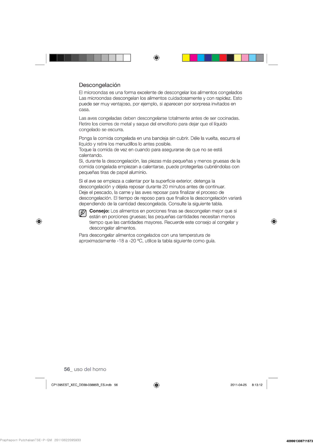 Samsung CP1395EST/XEC manual 