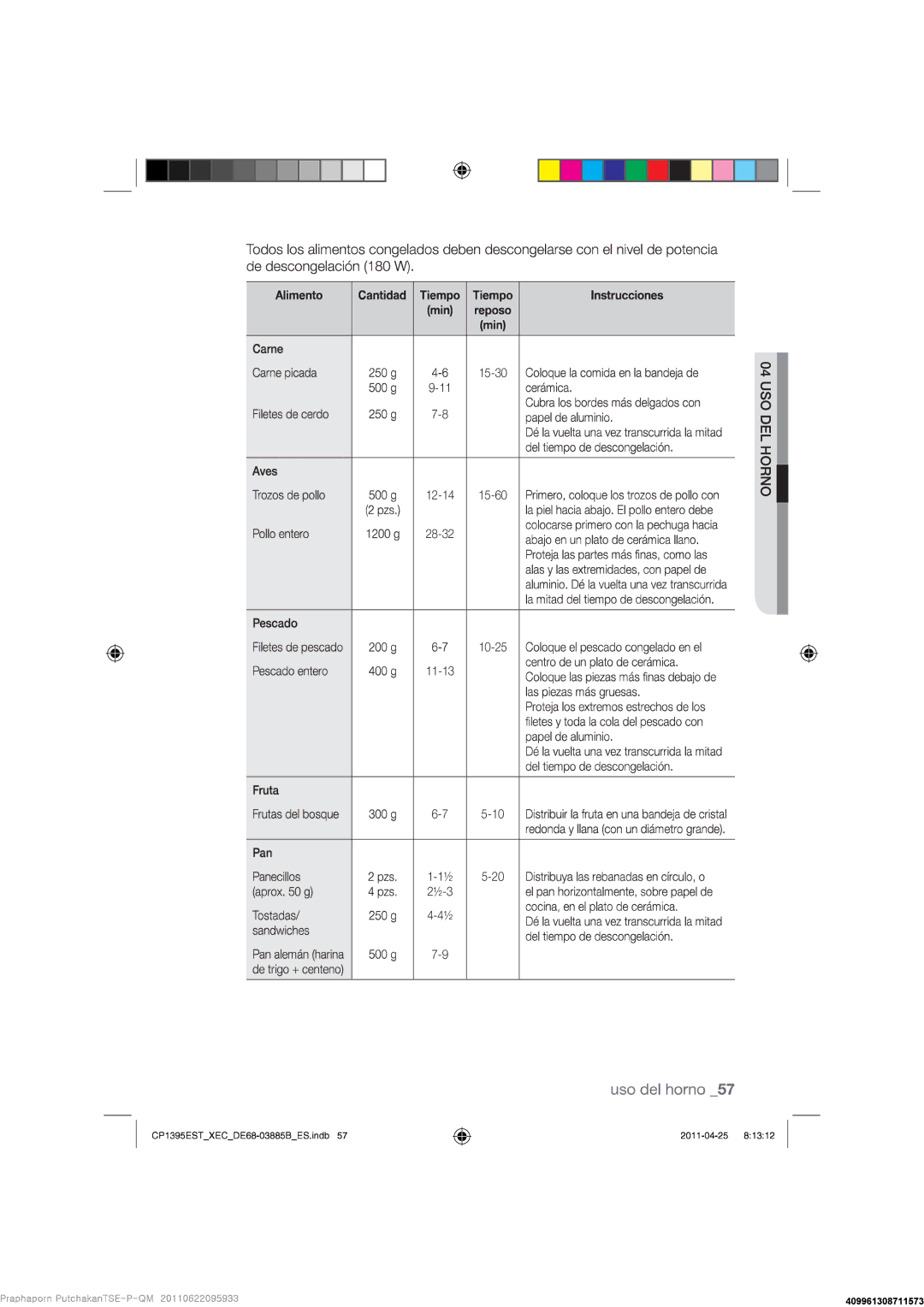 Samsung CP1395EST/XEC manual 