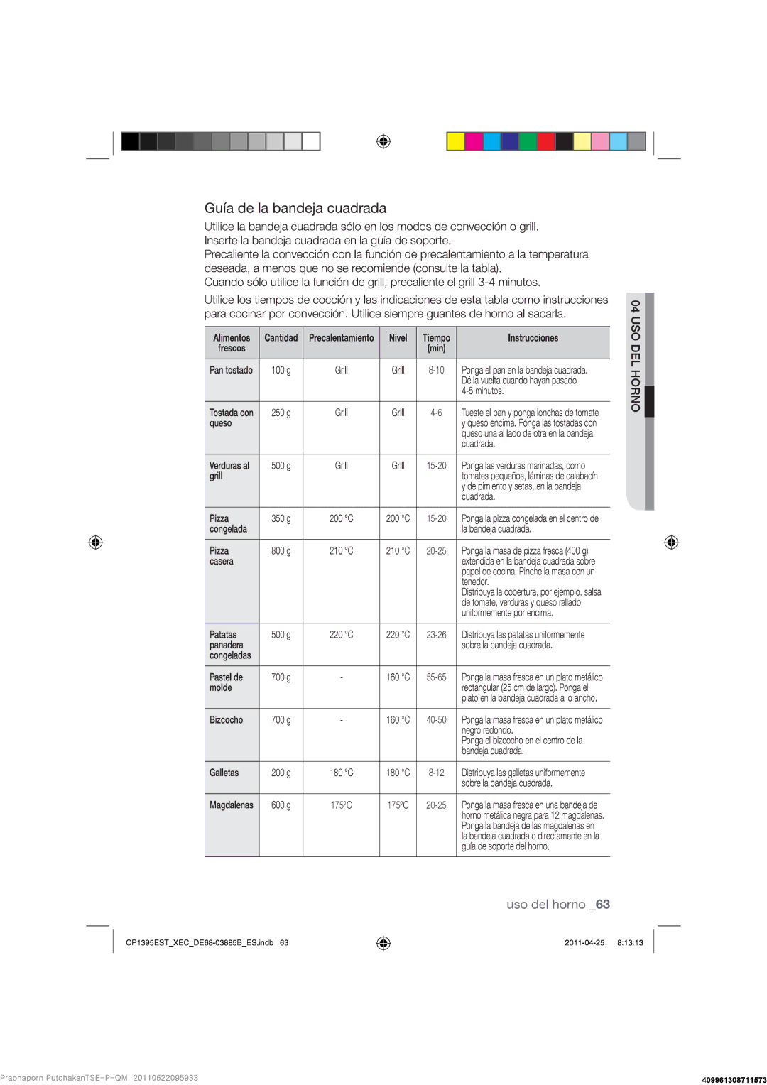 Samsung CP1395EST/XEC manual 