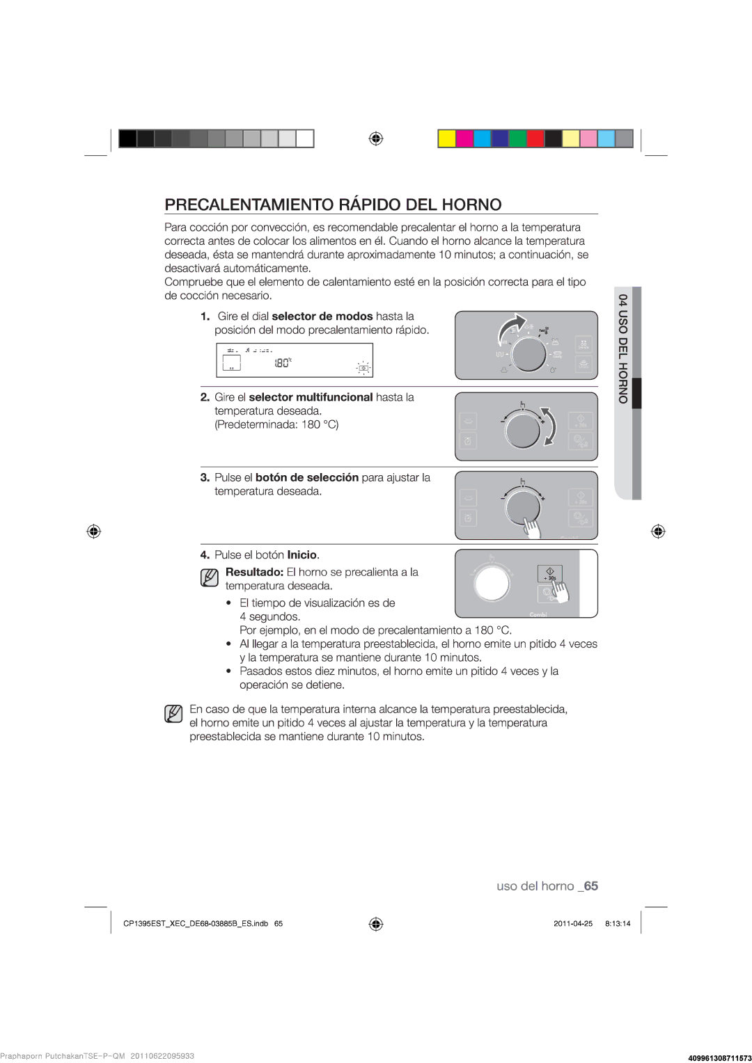 Samsung CP1395EST/XEC manual 