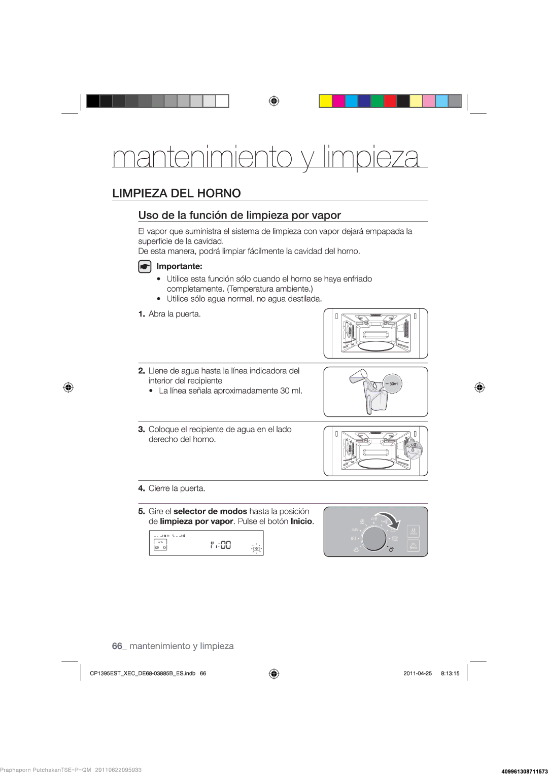 Samsung CP1395EST/XEC manual 