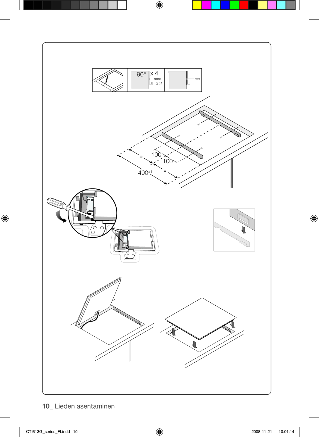 Samsung CTI613GIN/XEE, CTI613GIN/XEO manual 100 