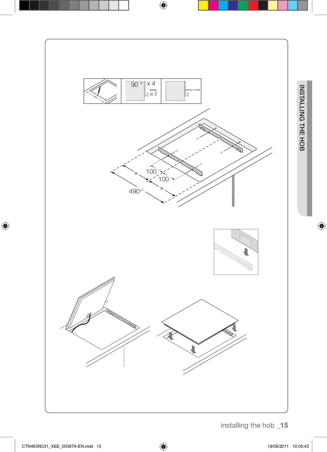 Samsung CTN463NC01/XEE manual 100 