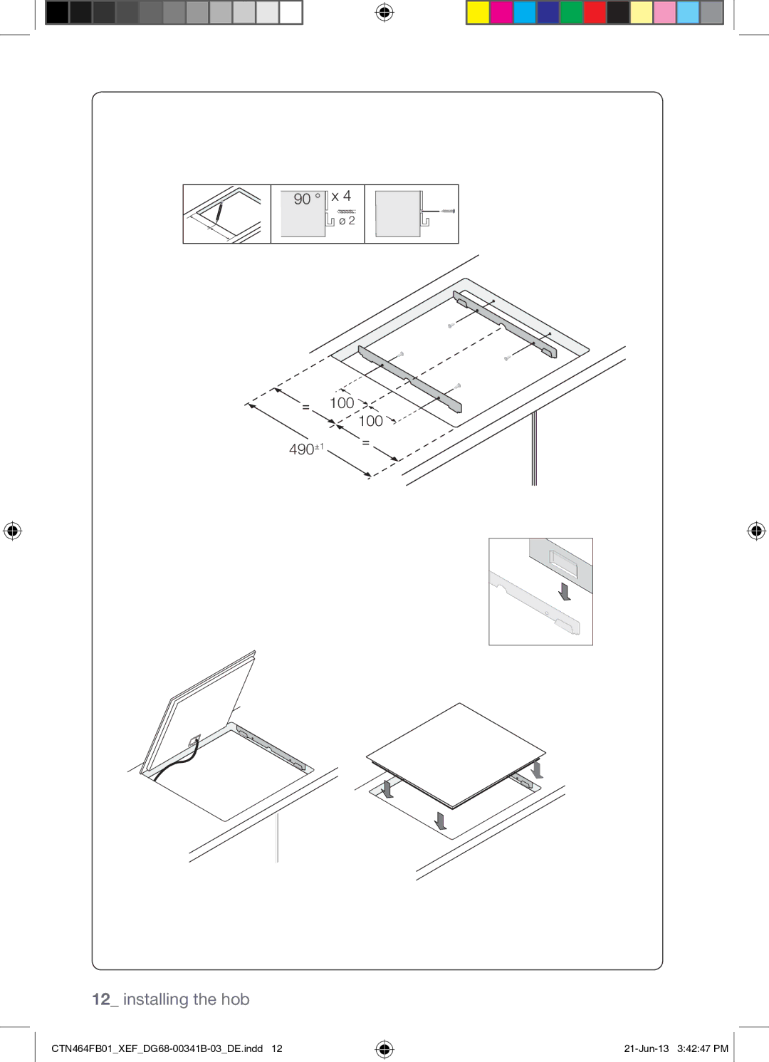 Samsung CTN464FB01/XEF manual CTN464FB01XEFDG68-00341B-03DE.indd Jun-13 34247 PM 