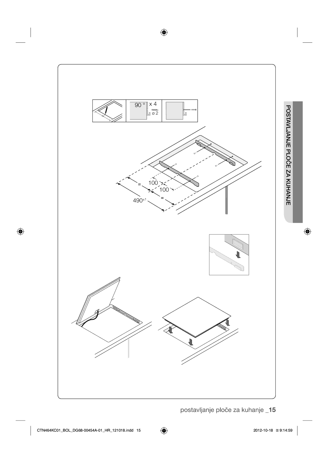 Samsung CTN464KC01/BOL manual 100 