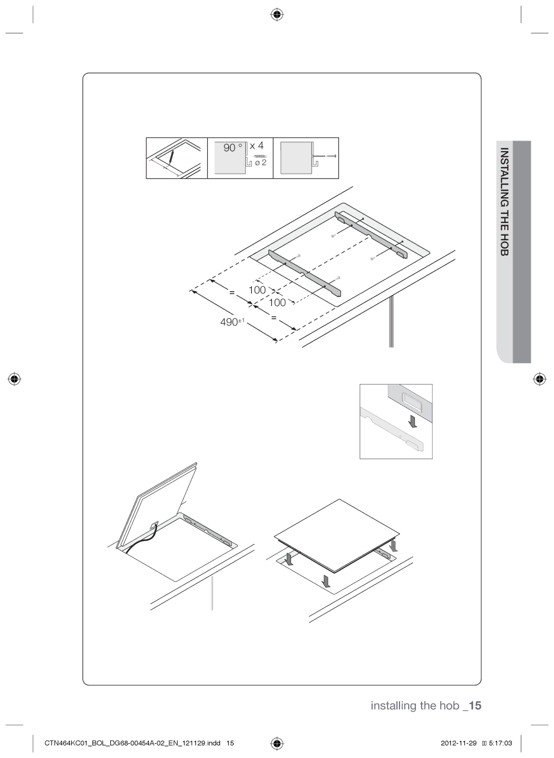 Samsung CTN464KC01/BOL, CTN464KC01/XEO manual 100 