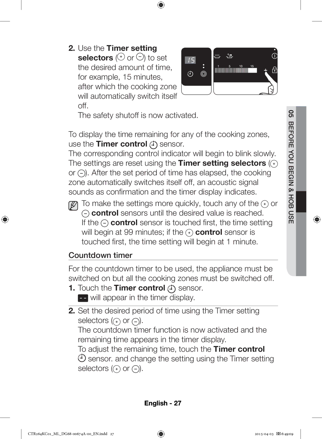 Samsung CTR264KC01/ML manual English 