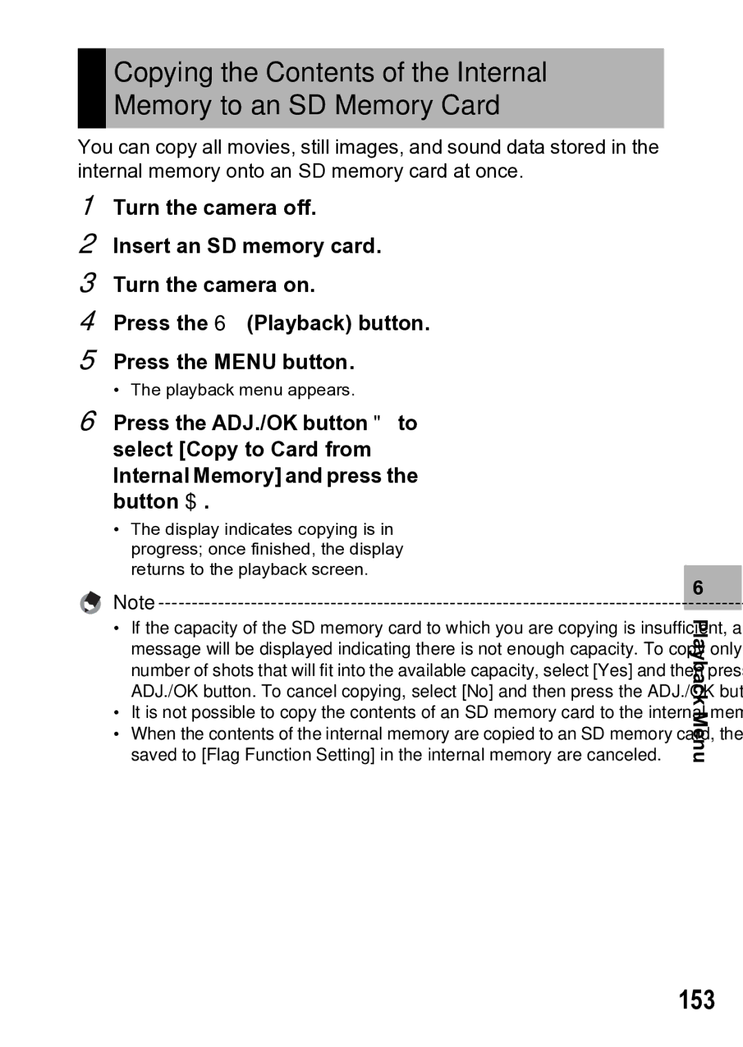 Samsung CX1 manual 153 