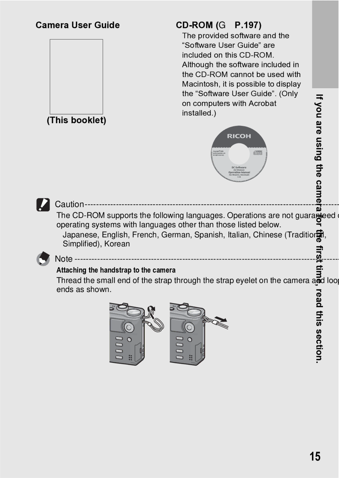 Samsung CX1 manual CD-ROM GP.197, This booklet 