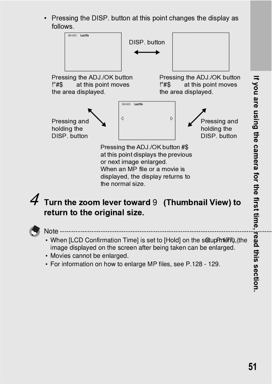 Samsung CX1 manual #$ at this point moves Area displayed 