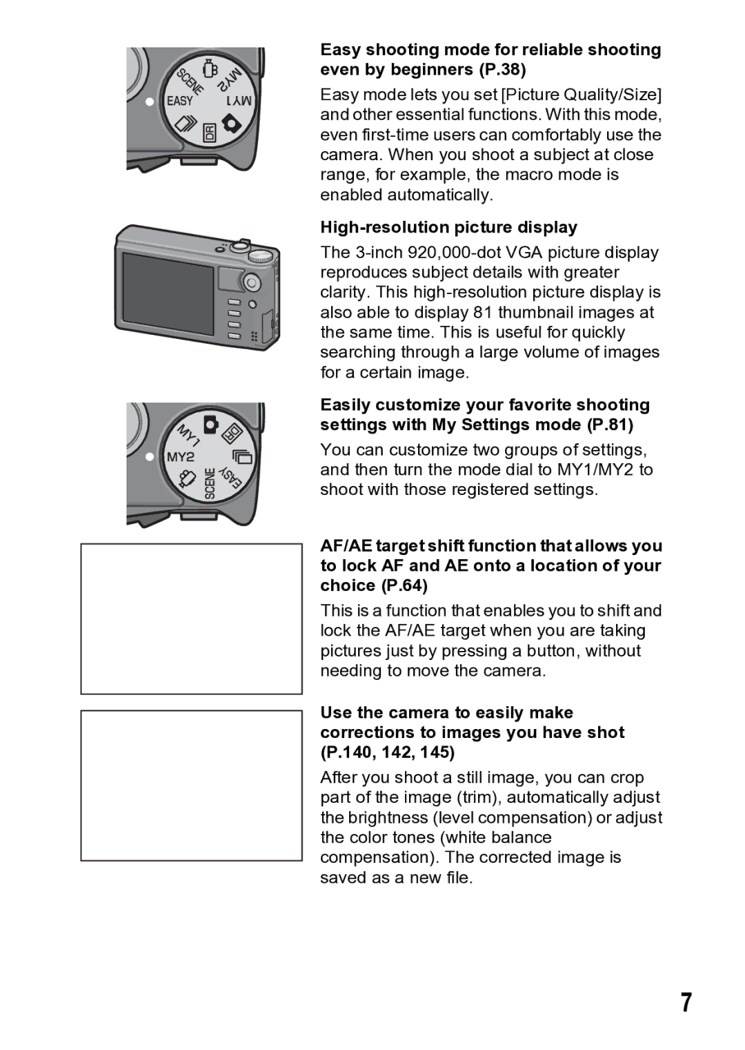 Samsung CX1 manual High-resolution picture display 