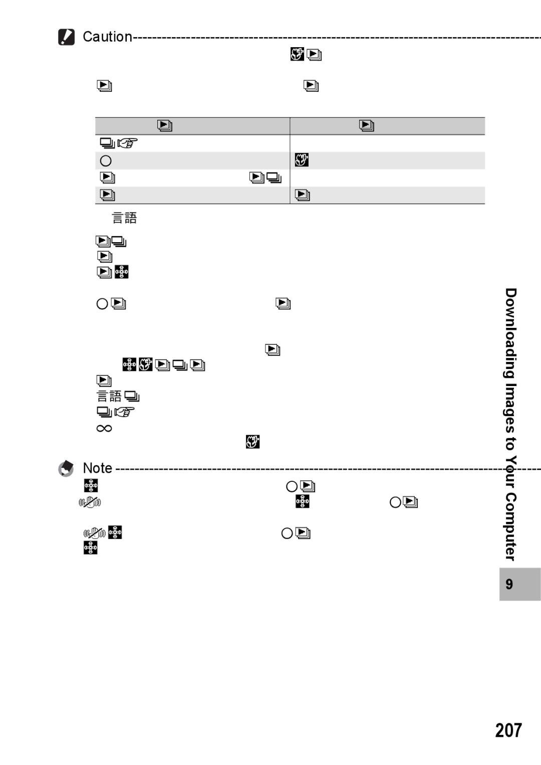 Samsung CX2 manual 207 