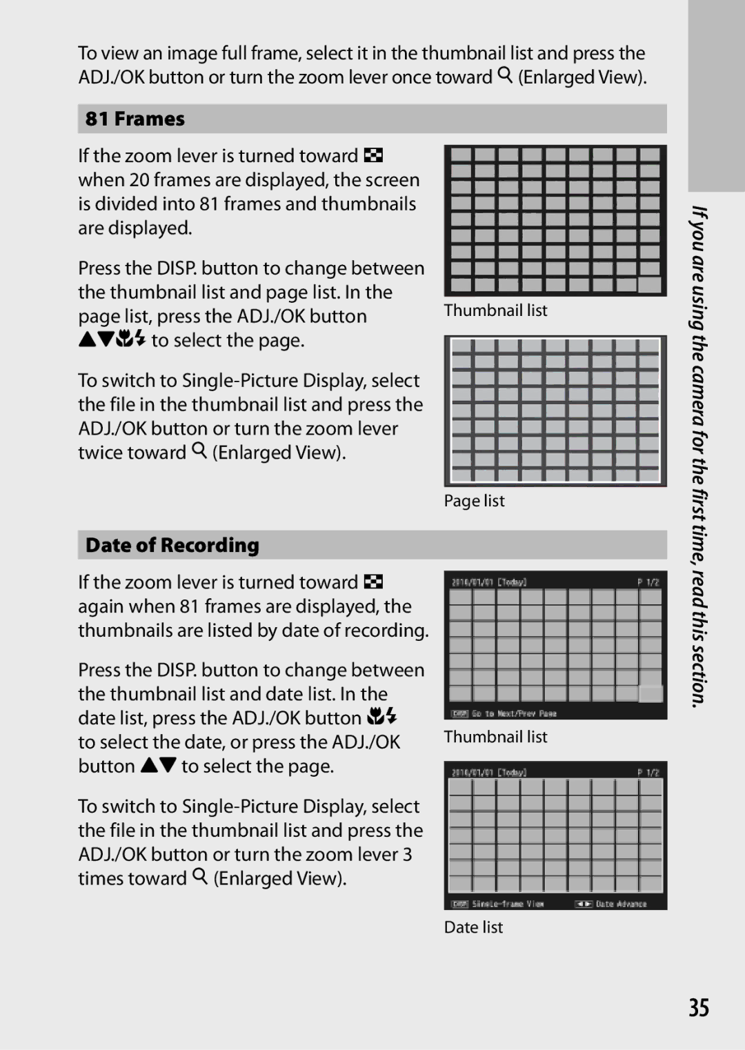 Samsung CX4 manual Date of Recording 