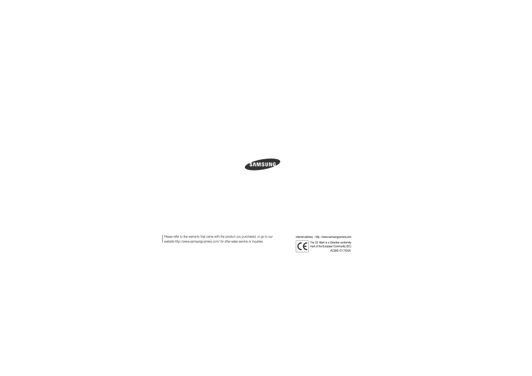 Samsung D-XENOGON 35 manual AD68-01764A 