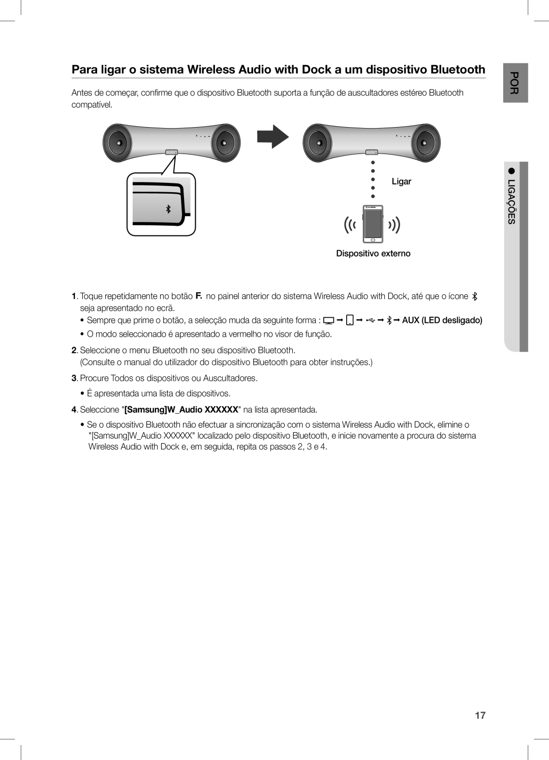 Samsung DA-E651/ZF, DA-E650/ZF manual Por 