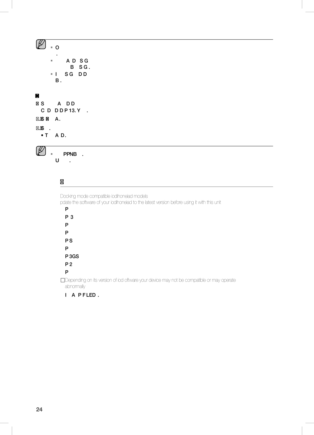 Samsung DA-E670/EN, DA-E670/ZF, DA-E670/XE manual Compatibility list Apple Device, Apple Devices 