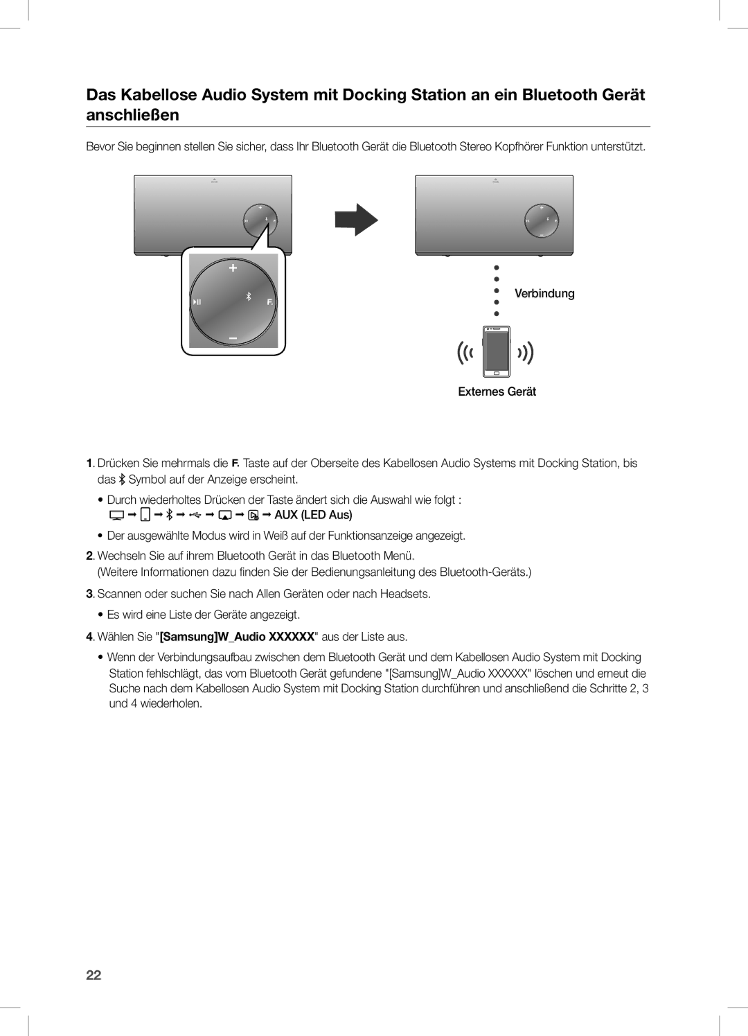 Samsung DA-E670/EN manual Dock 