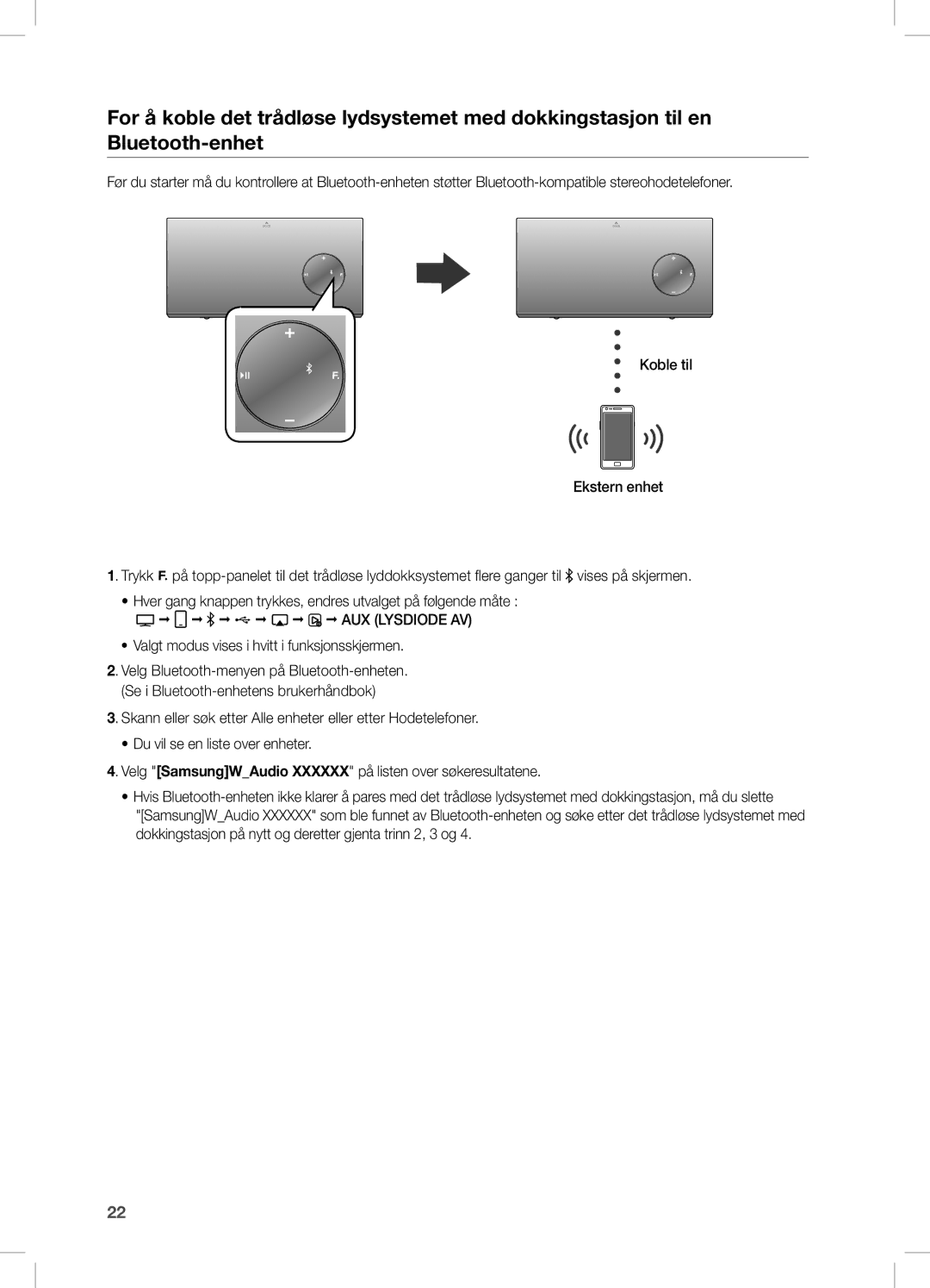 Samsung DA-E670/XE manual Dock 