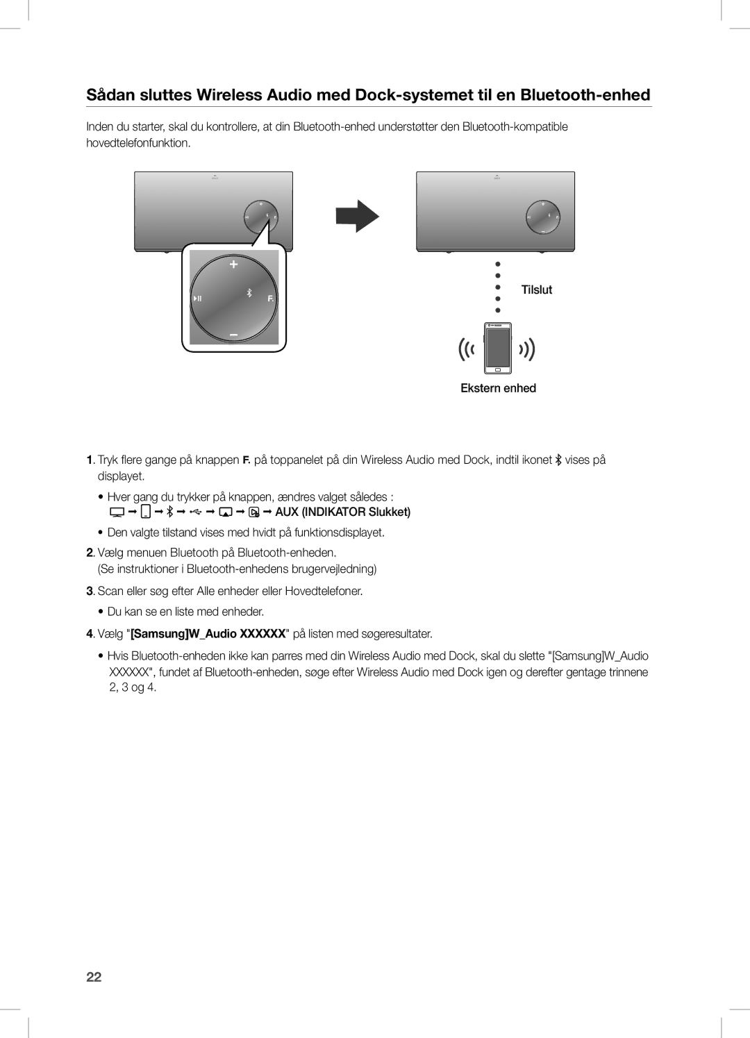 Samsung DA-E670/XE manual Dock 