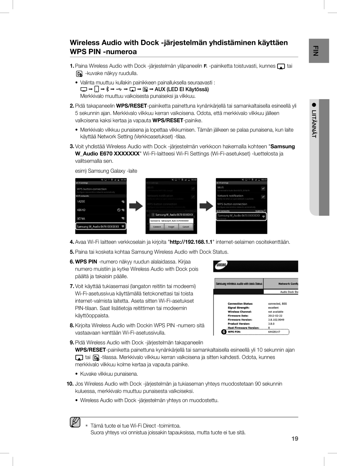 Samsung DA-E670/XE manual 