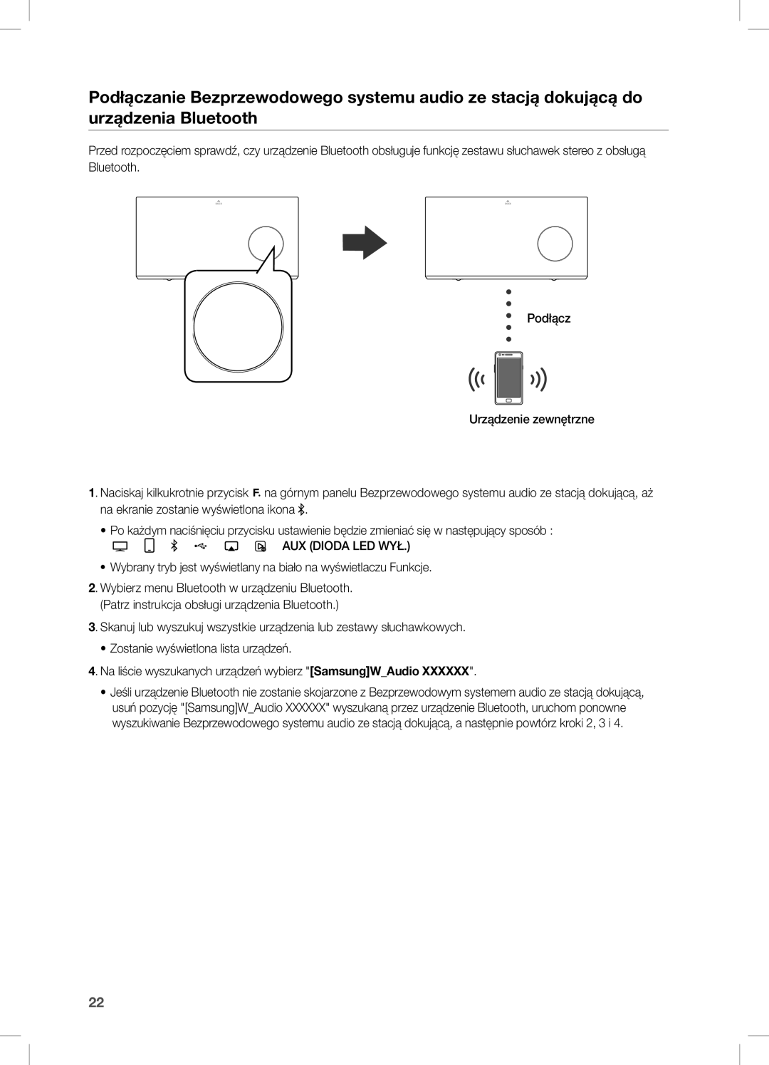 Samsung DA-E670/XE manual Dock 