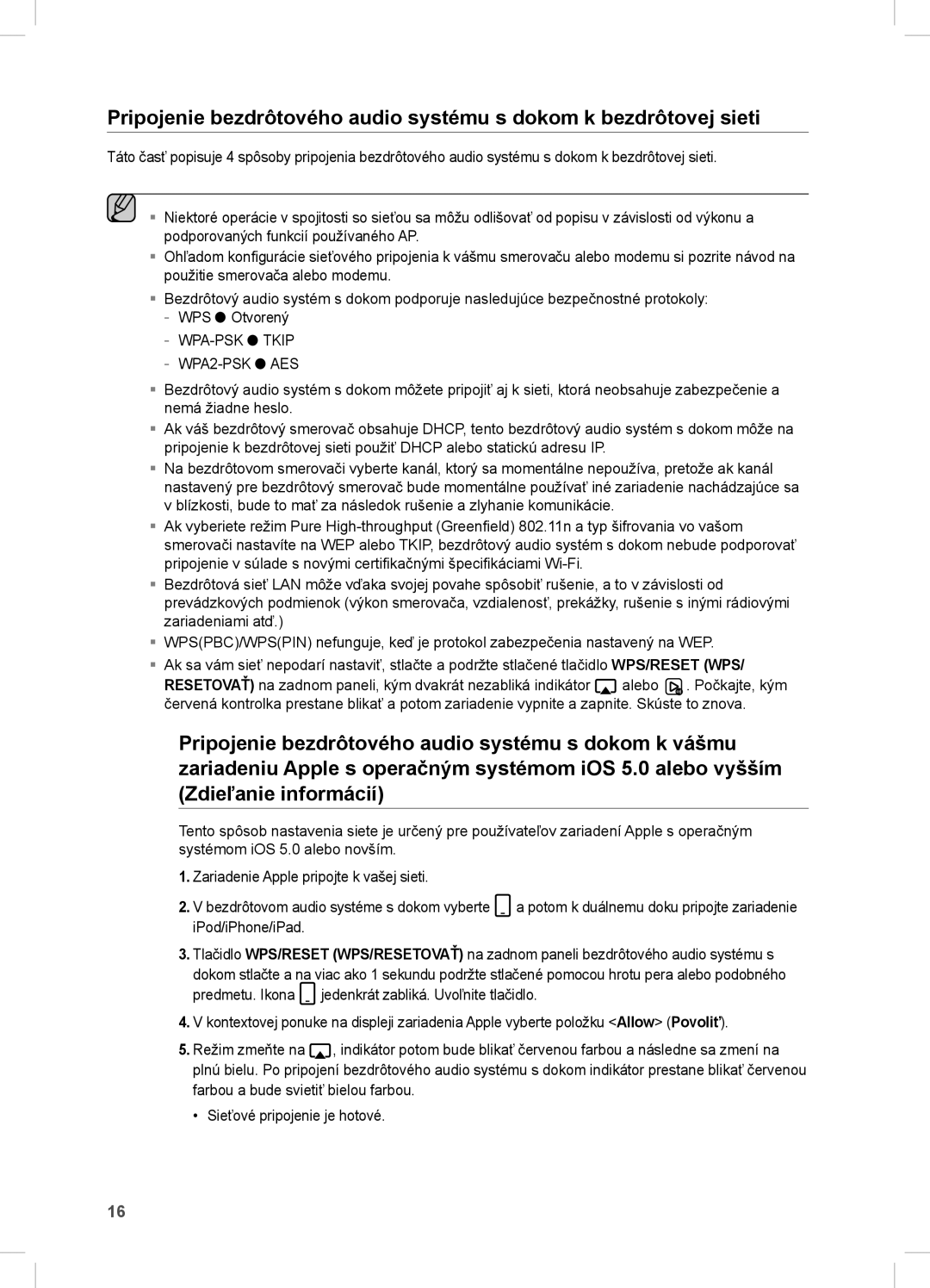 Samsung DA-E670/XE manual WPA-PSK Tkip WPA2-PSK AES 