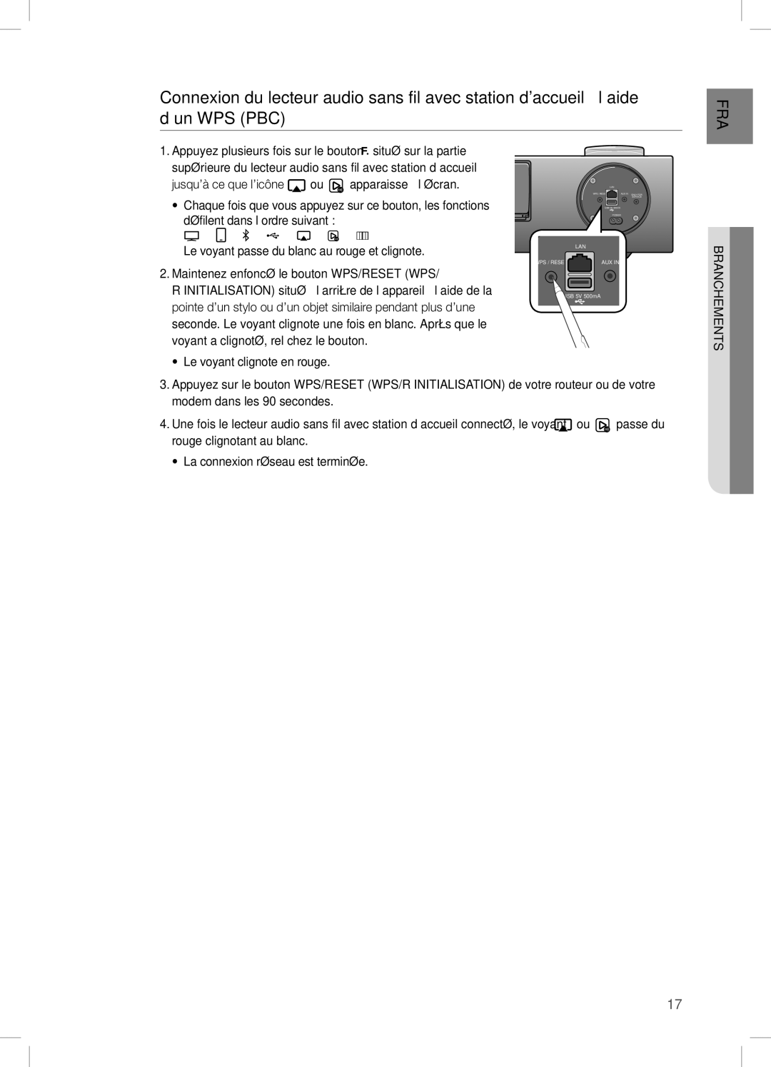 Samsung DA-E750/ZF, DA-E750/EN, DA-E751/EN, DA-E750/XN, DA-E751/XE, DA-E750/XE manual Lan 