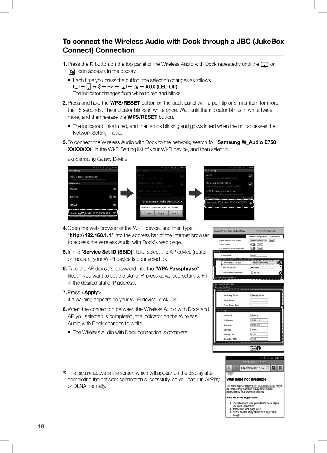 Samsung DA-E750/UM, DA-E750/KE, DA-E750/ZN manual 