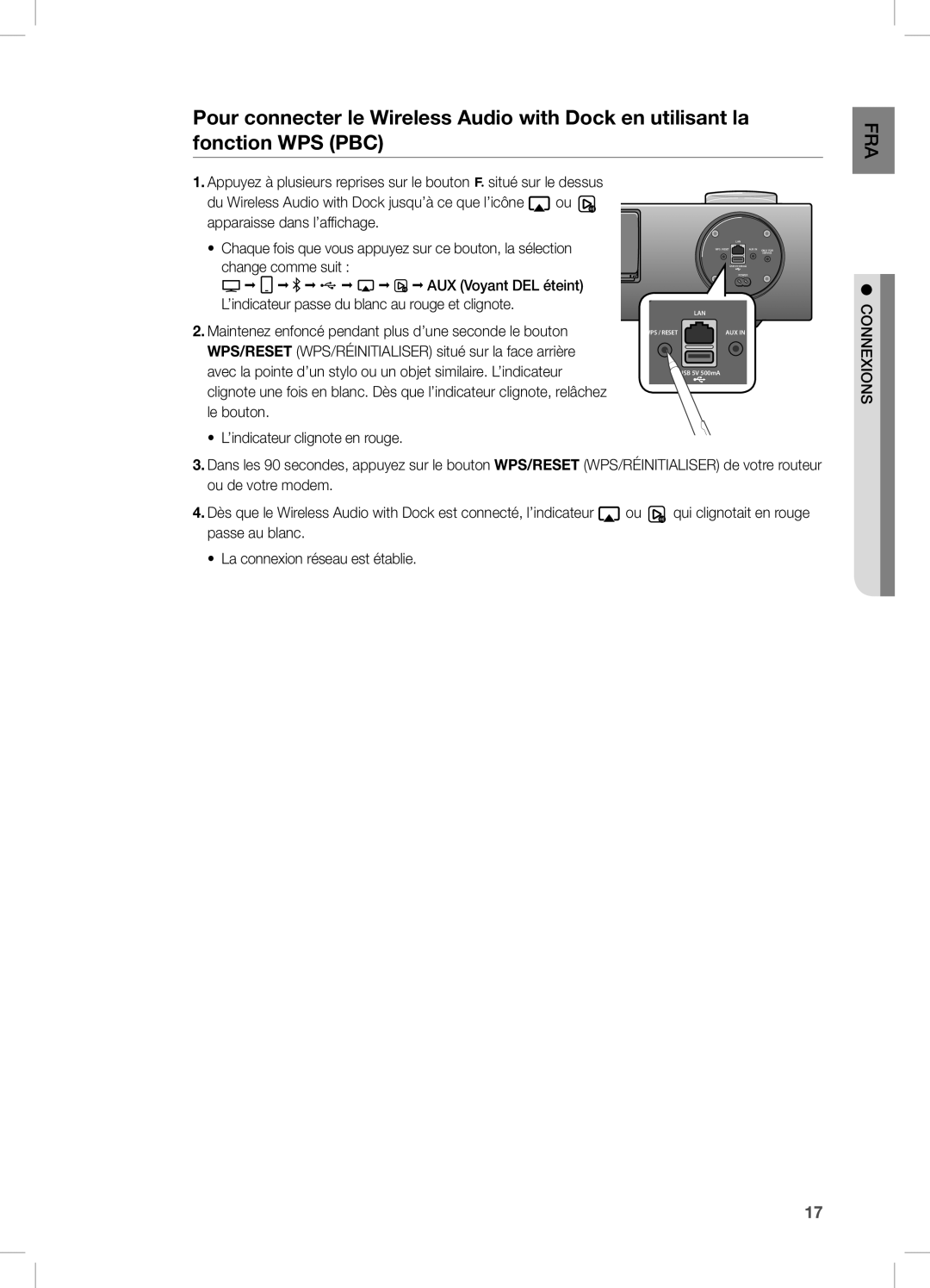 Samsung DA-E750/KE, DA-E750/UM, DA-E750/ZN manual Lan 