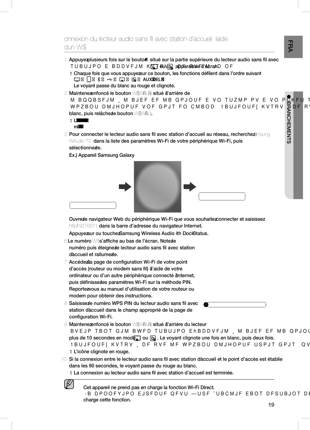 Samsung DA-E750/ZF manual Rab nchements 