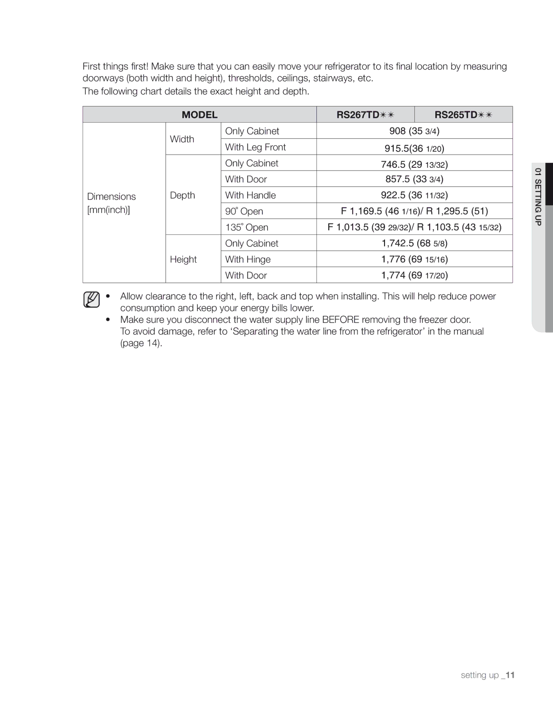 Samsung DA68-01890M user manual Model 