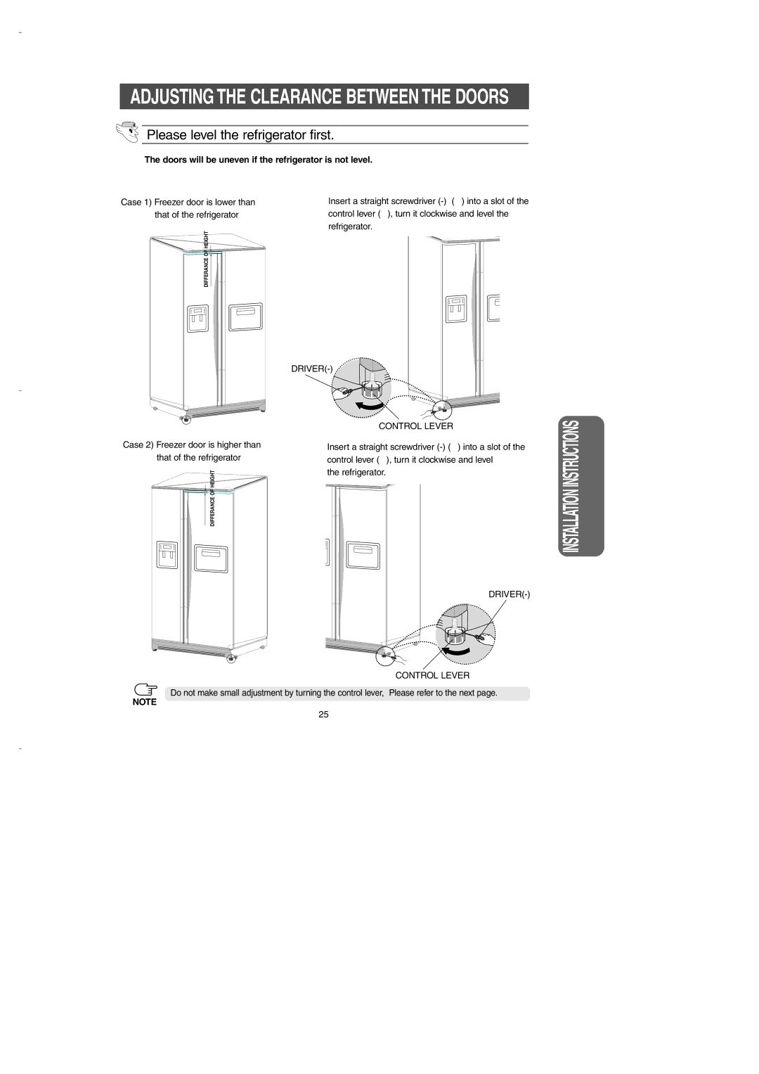 Samsung DA99-00275B owner manual ➀ Driver 