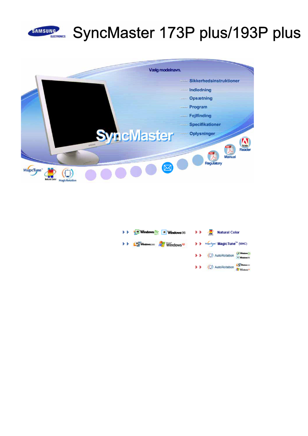 Samsung GS19ESSS/EDC manual SyncMaster 