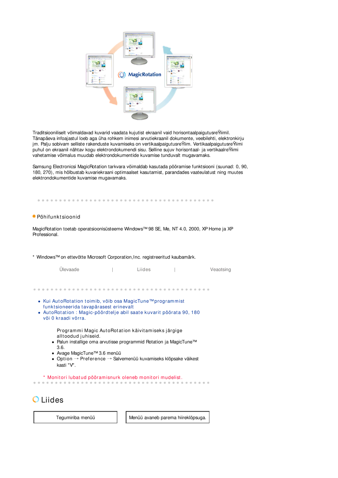 Samsung DE17PSQAQ/EDC, DE19PSQAQ/EDC, GS19ESSS/EDC manual Liides 