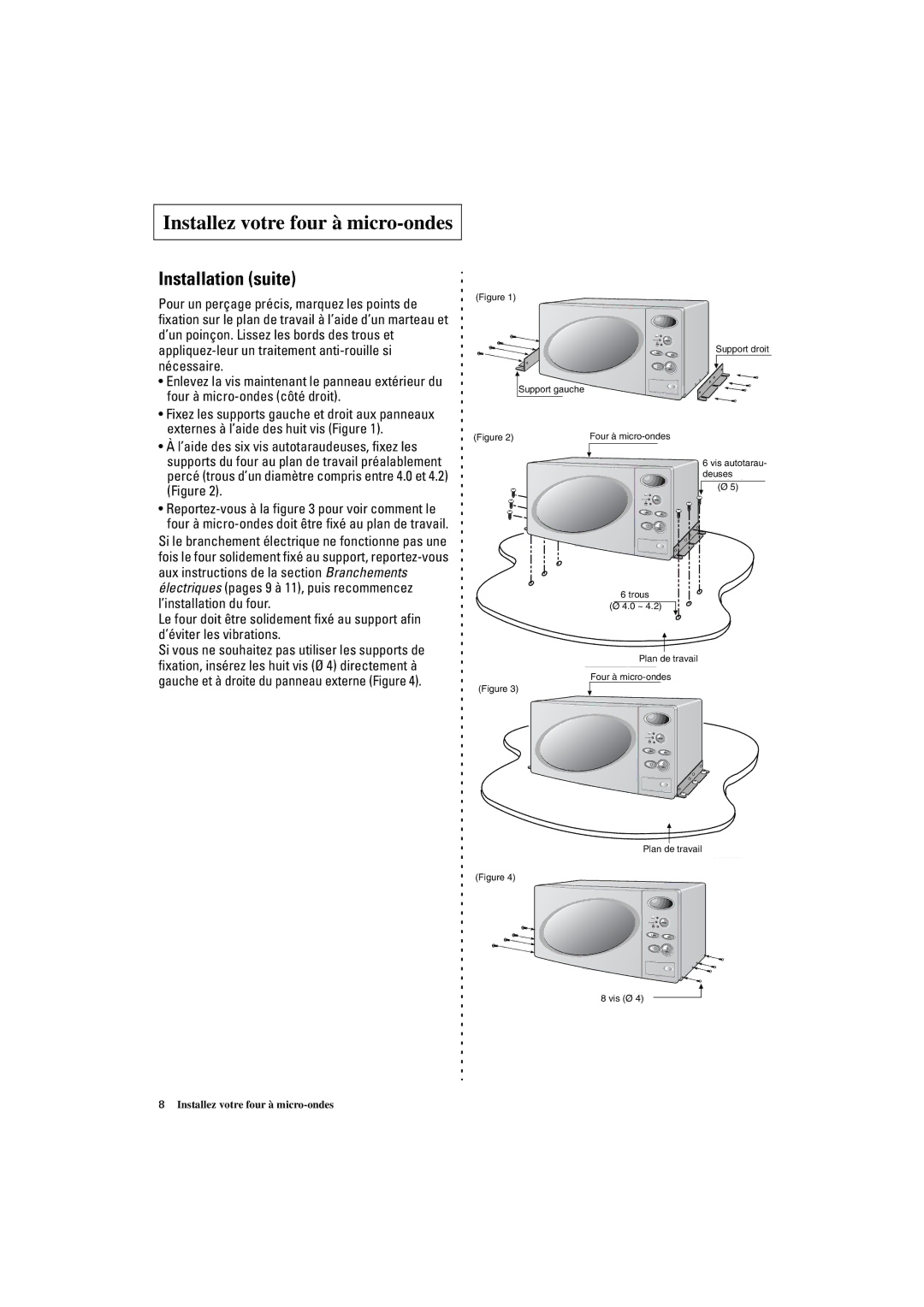 Samsung DE7711N/XEF manual Installation suite 