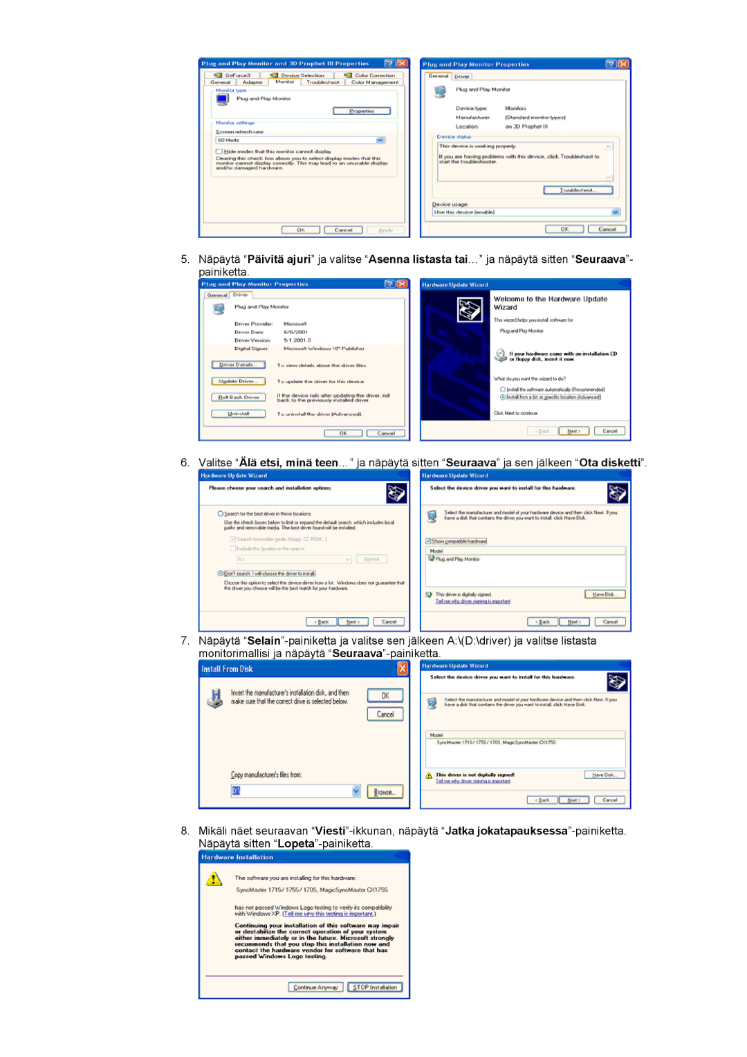 Samsung DI19PSQRV/EDC, DI19PSQAQ/EDC, DI19PSQFV/EDC, DI17PSQAQ/EDC manual 