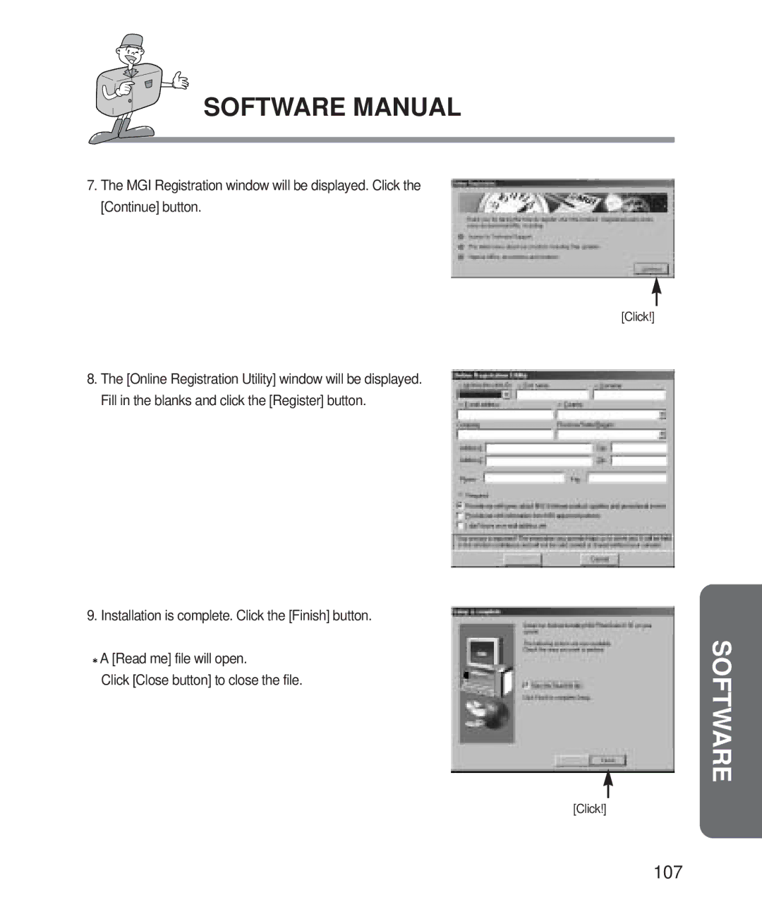 Samsung Digimax 101 manual 107 