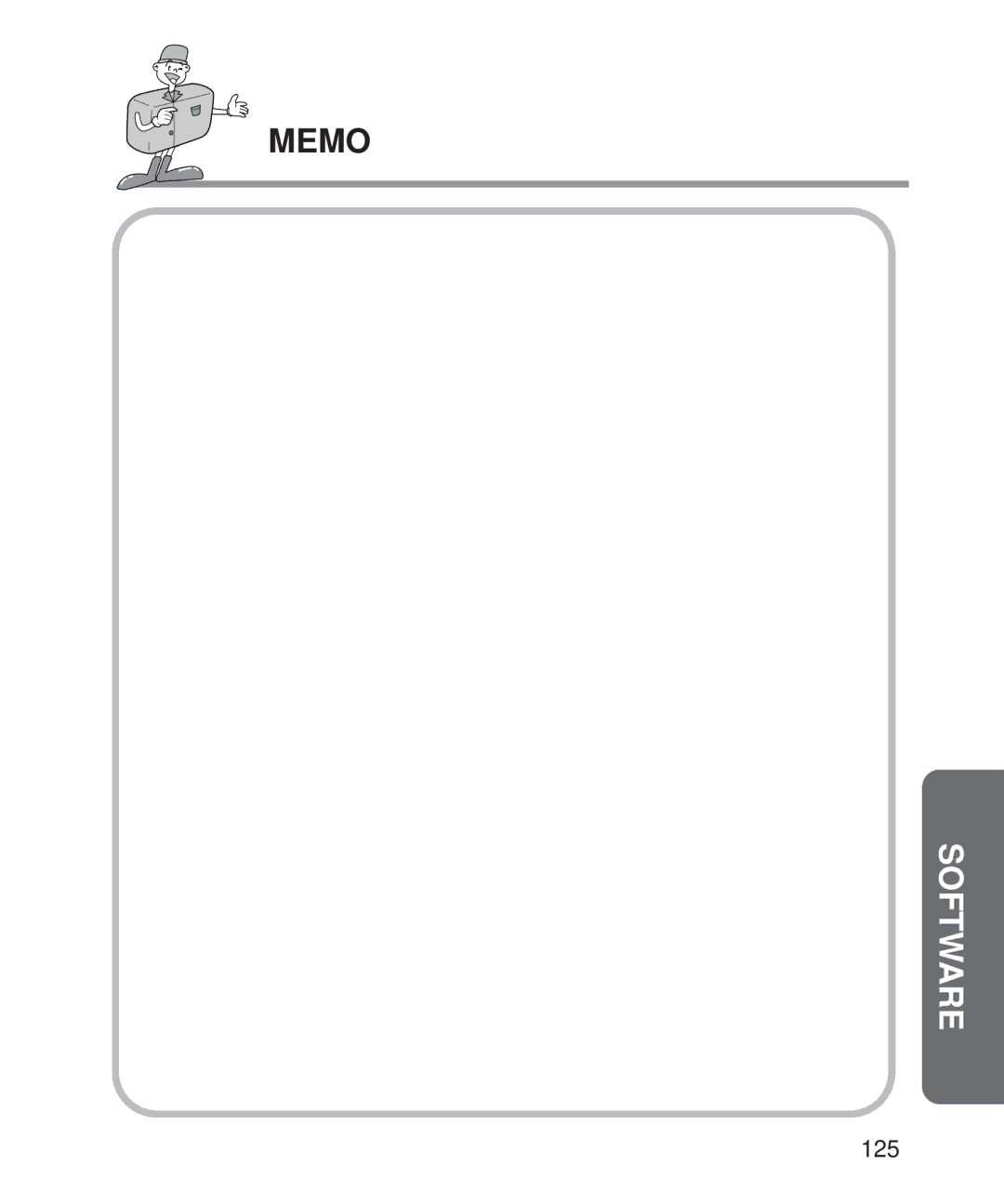 Samsung Digimax 101 manual Memo 