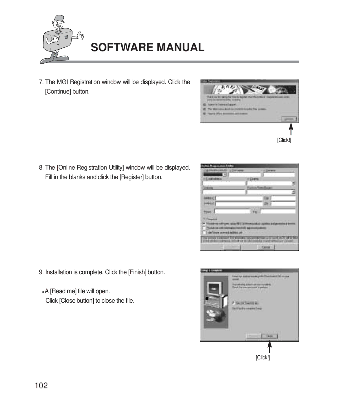 Samsung Digimax 201 manual 102 