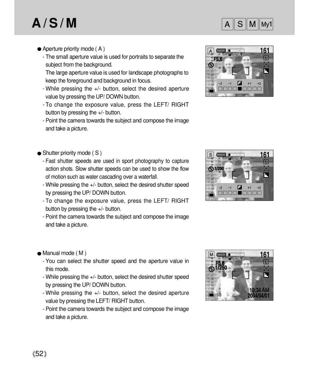 Samsung Digimax V4000 manual 