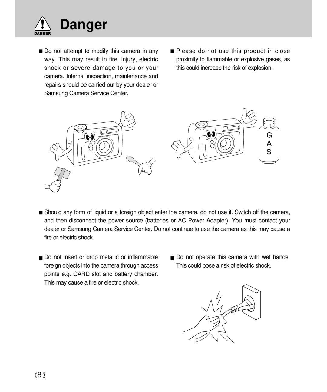 Samsung Digimax V4000 manual 