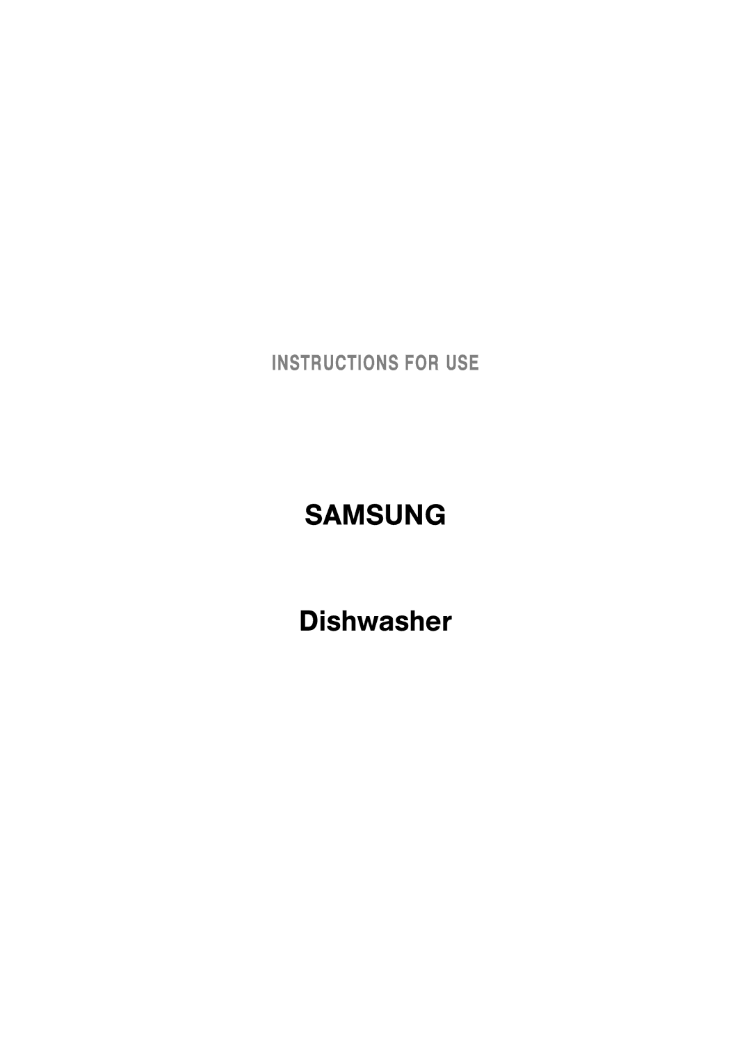 Samsung DMB28AFS/AND manual Samsung 