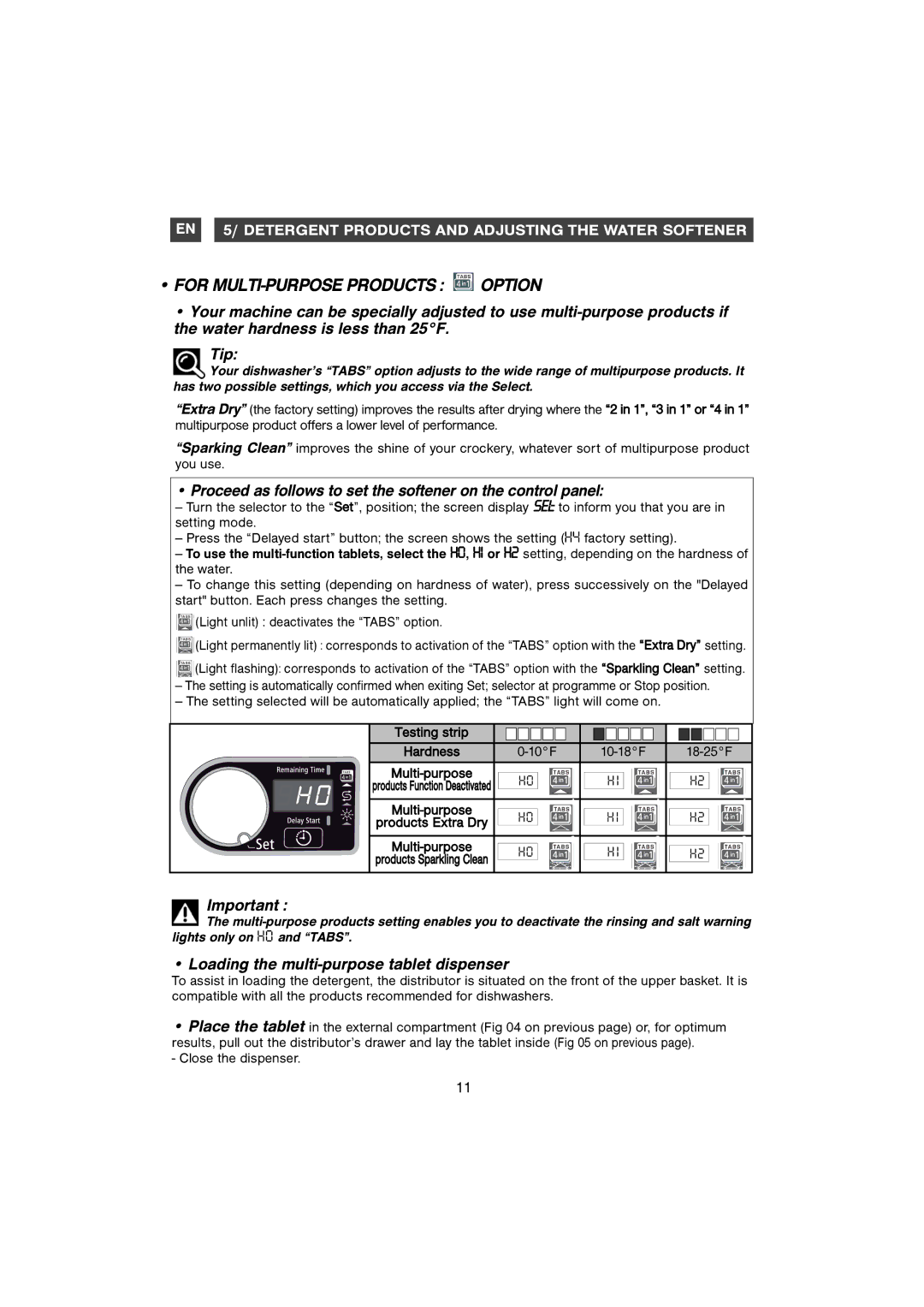 Samsung DMB28AFS/AND manual Loading the multi-purpose tablet dispenser, Close the dispenser 