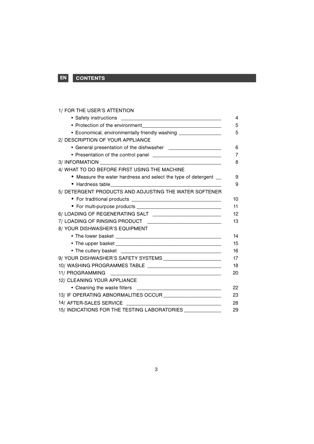 Samsung DMB28AFS/AND manual EN Contents 